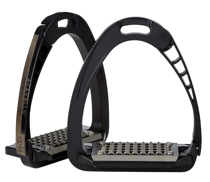Acavallo Arena AluPro Stirrup in Charcoal